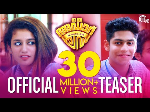 Oru Adaar Love - Movie Trailer Image