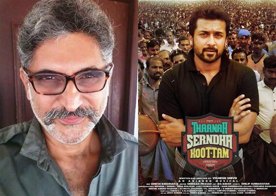 Thaana Serndha Kootam :Suresh Chandra Menon unhappy with the dubbing of the Suriya starrer
