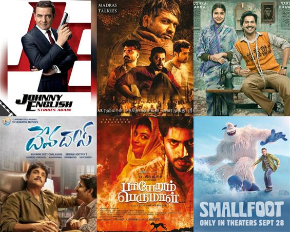 Movies This Week: Chekka Chivantha Vaanam, Pariyerum Perumal dominate the scene!