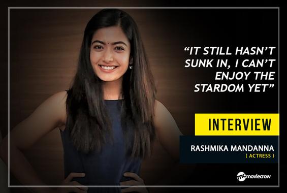 Mini Chat with Rashmika Mandanna  - Interview image