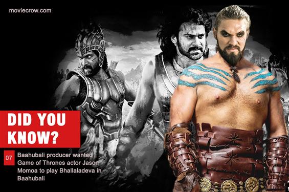 MC: Did You Know 07 - Baahubali producer wanted Jason Momoa to play Bhallaladeva!