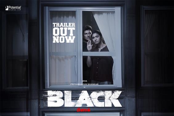 News Image - Jiiva and Priya Bhavani Shankar's 'Black' Trailer Promises Thrilling Horror image
