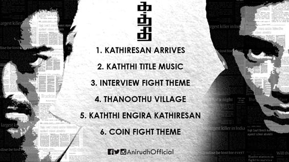 Kaththi - BGM Jukebox